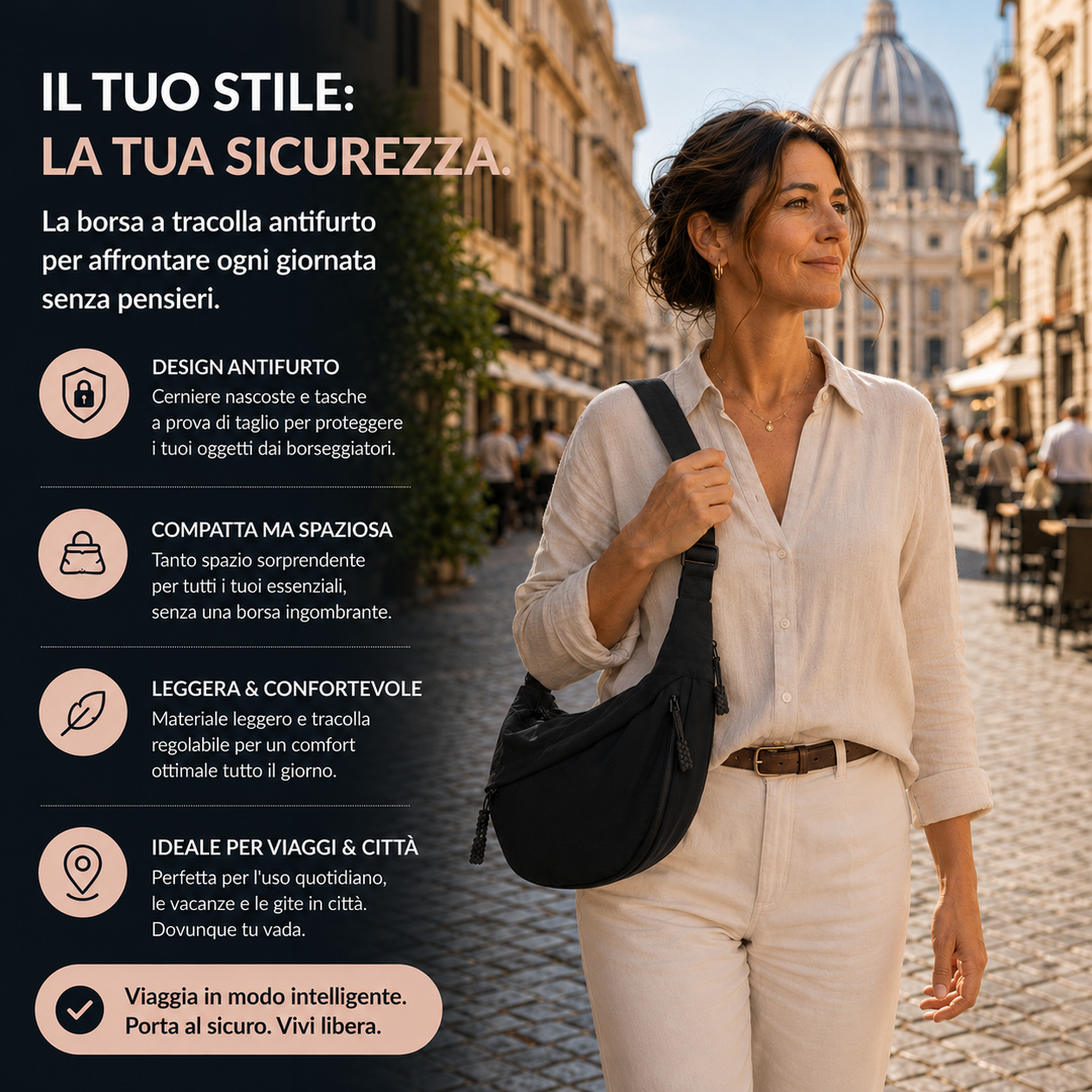 Aria | Borsa a Spalla Nero