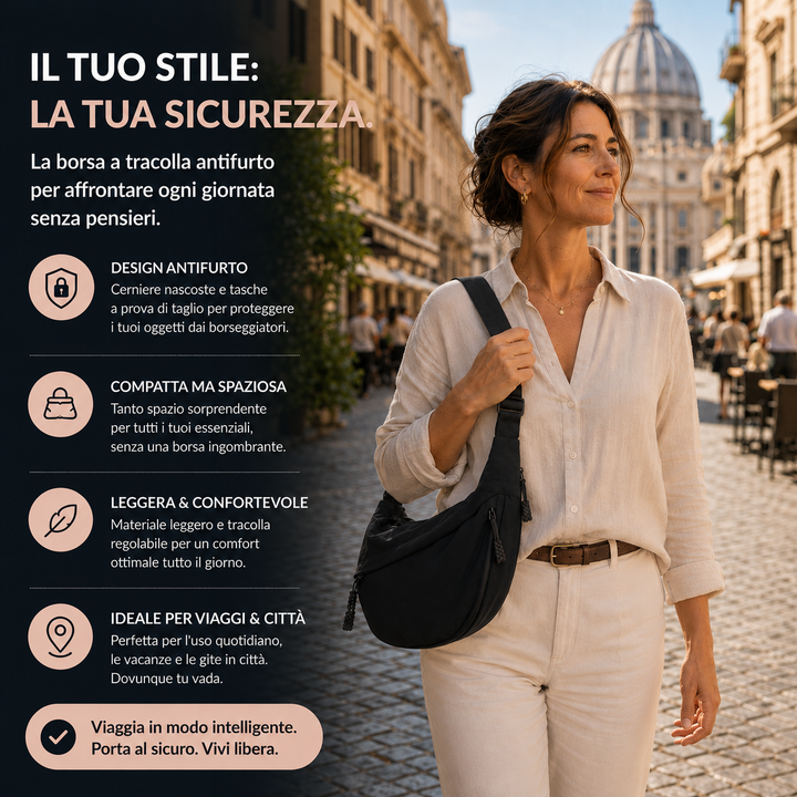 Aria | Borsa a Spalla Nero
